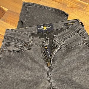Lucky Brand Sofia Boot jeans faded black size 4/27
